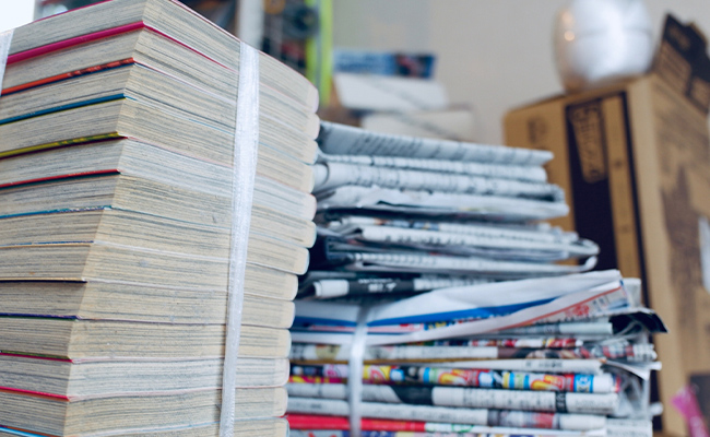 製紙原料の収集・運搬